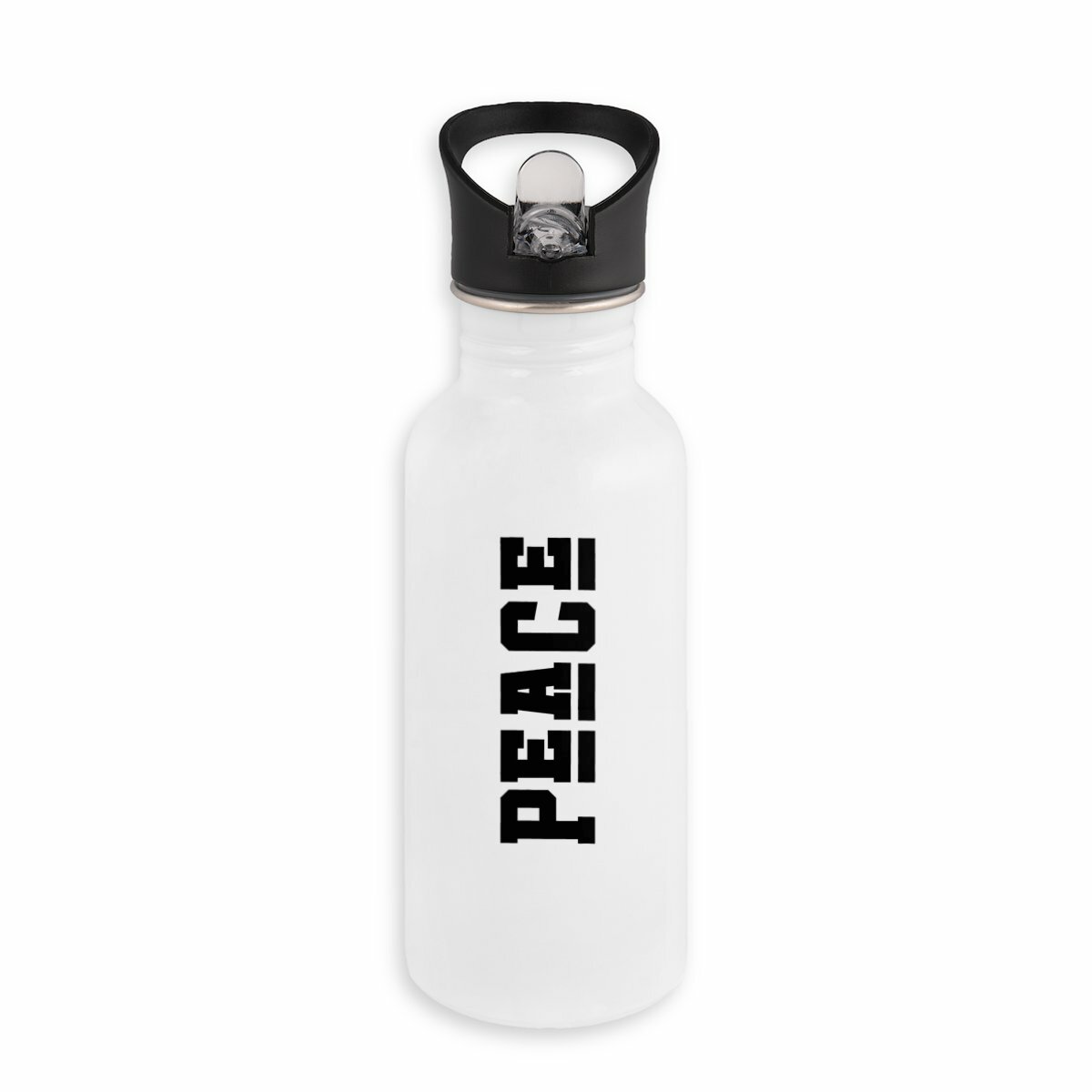 Image back Gourde en inox "Peace"