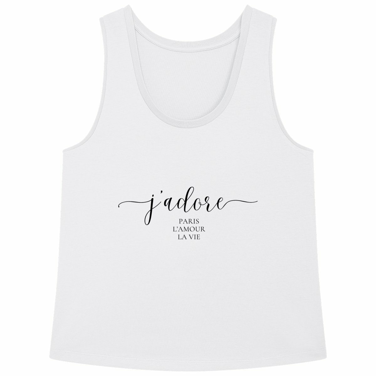 Image back Débardeur "j'adore"