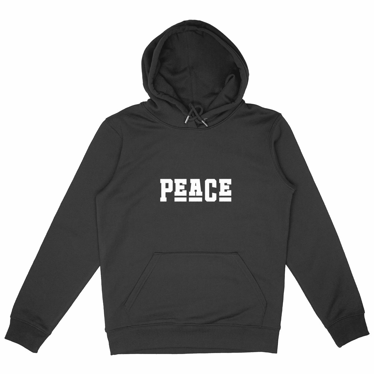 Image back Sweat  en coton bio "Peace"✌️🌿