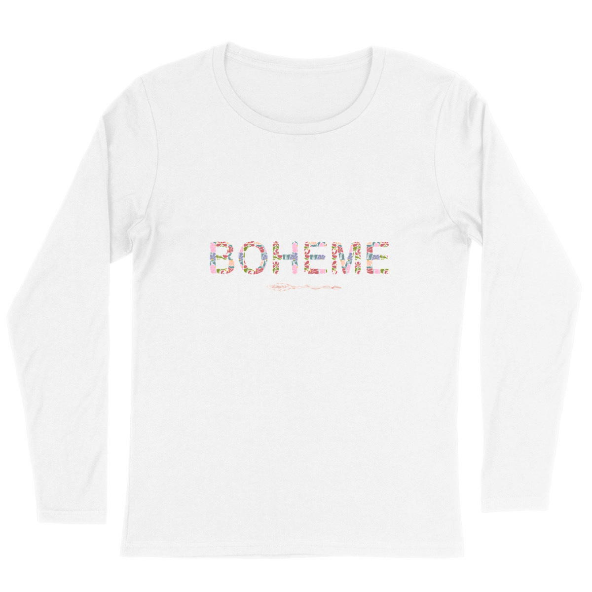 Image back T-shirt manches longues