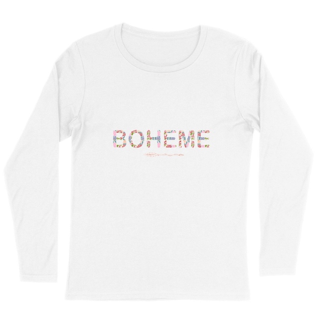 Image back T-shirt manches longues