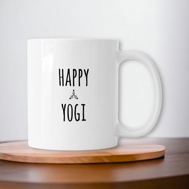 Image front Mug happy yogi