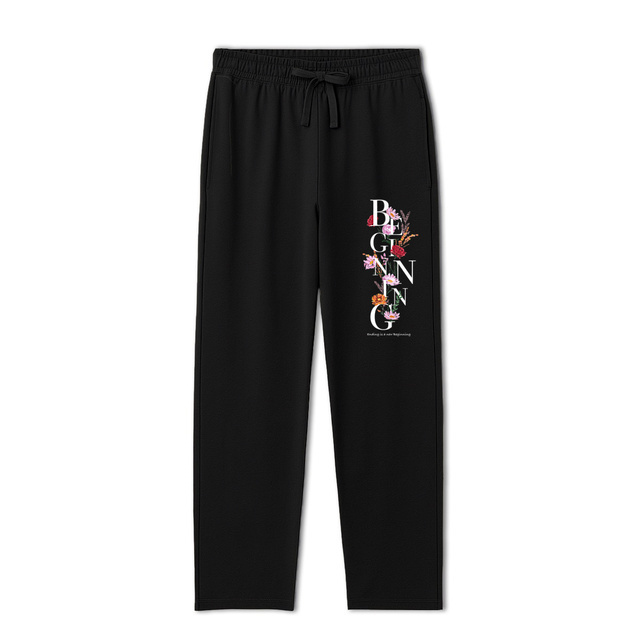 Image back Bas de Jogging  "begining" 