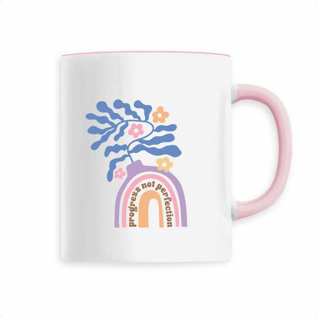 Image back Mug "flower"