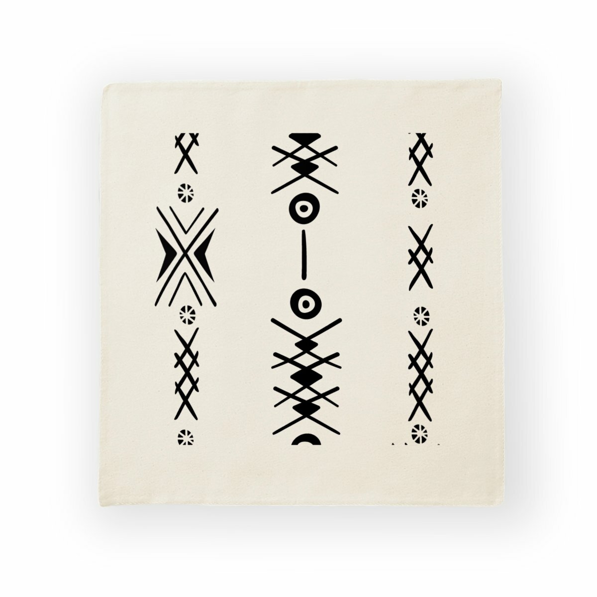 Image back Housse de coussin ethnique 