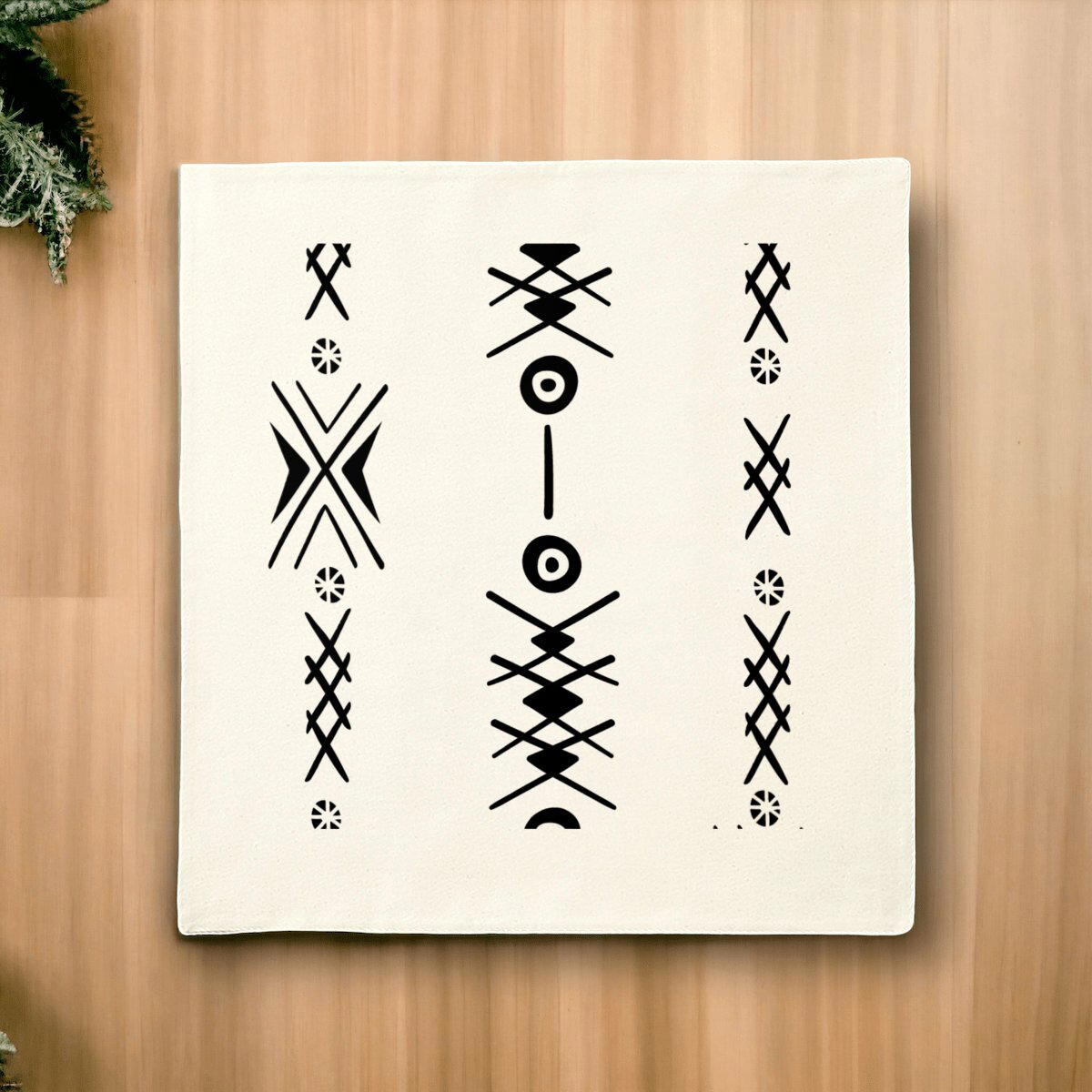 Image front Housse de coussin ethnique 