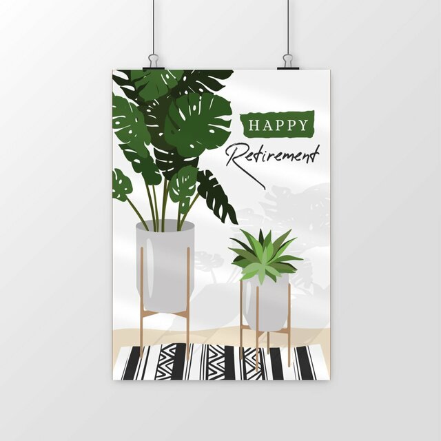 Image front Poster "Happy Retirement"