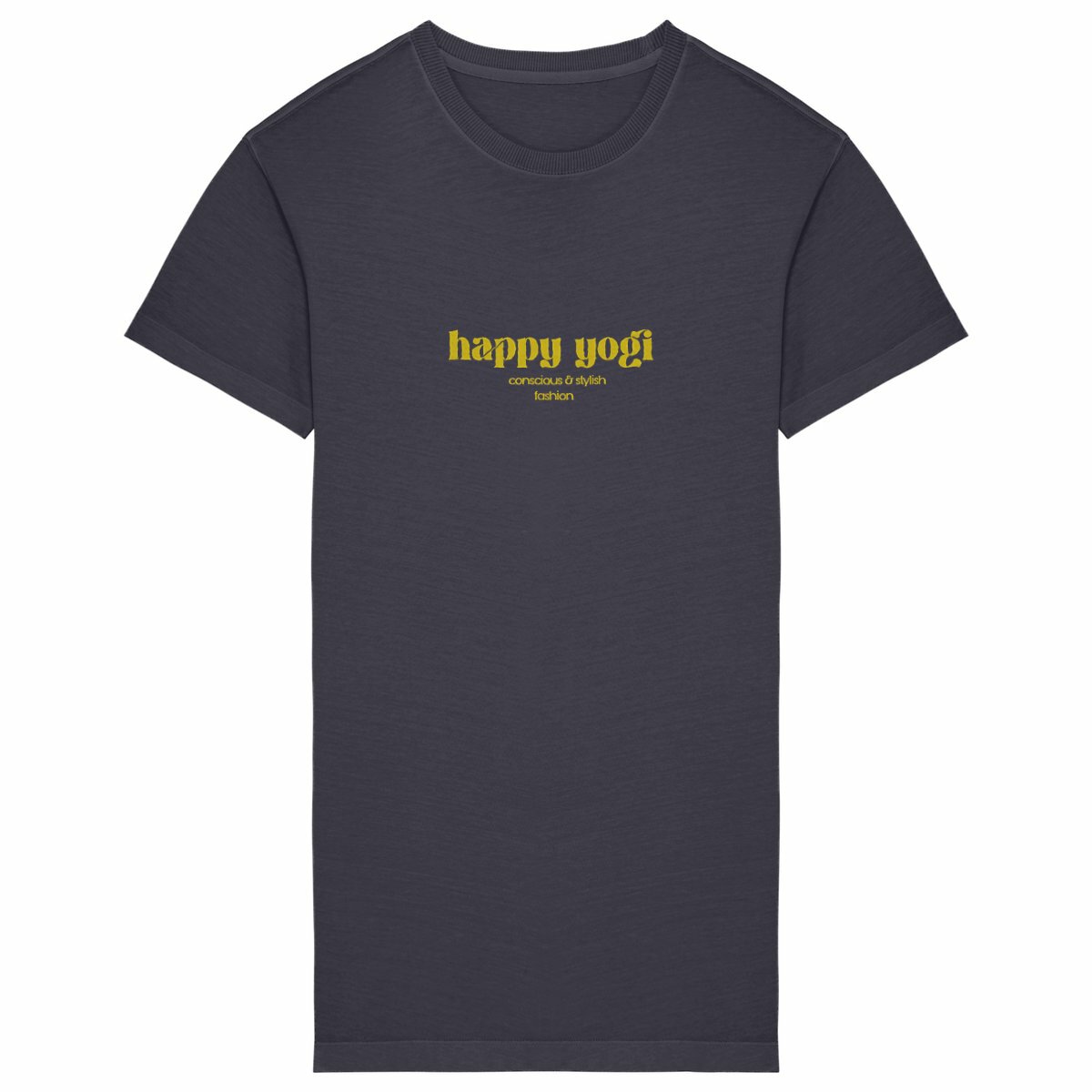 Image back Robe t-shirt happy yogi 