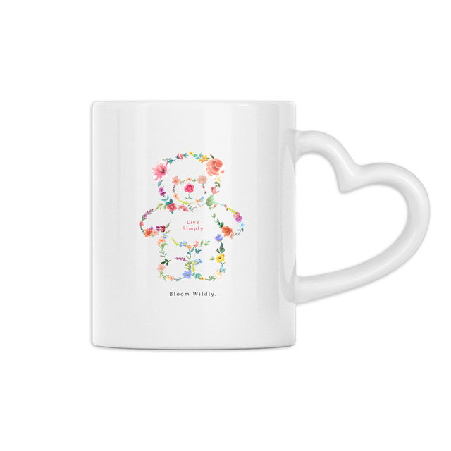 Image front Mug "Live simply"