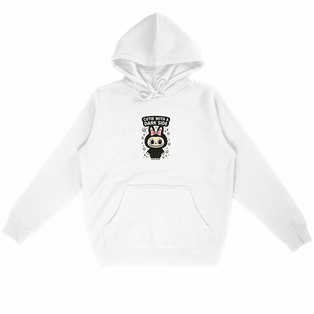 Image front Sweat à capuche léger Labubu dark