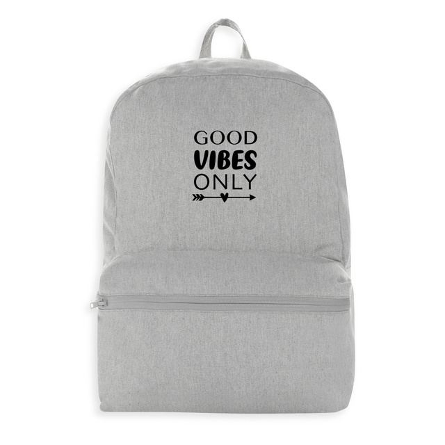 Image front Sac à dos "good vibes only"