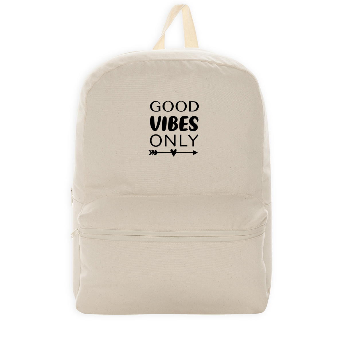 Image back Sac à dos "good vibes only"