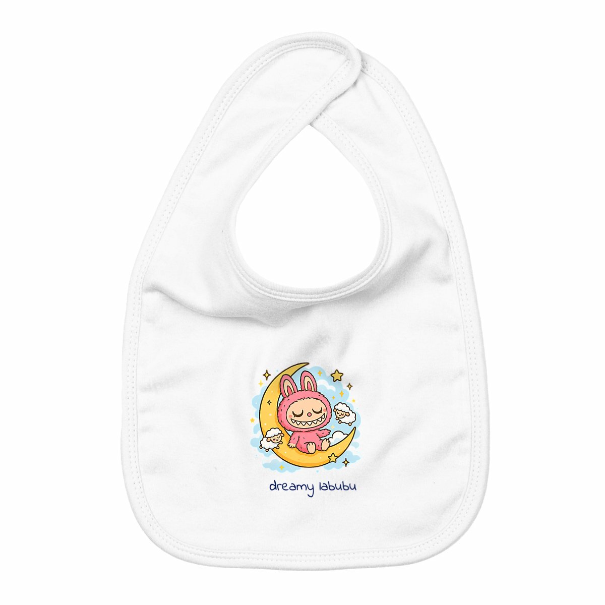 Image back Bavoir Dreamy labubu 