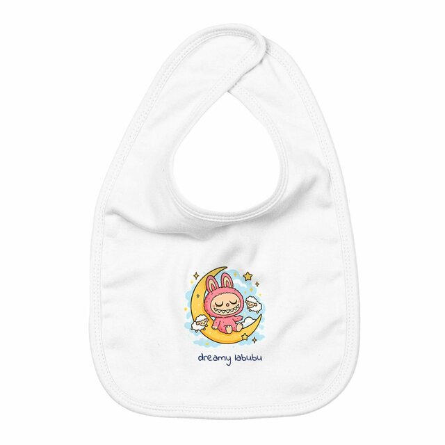 Image back Bavoir Dreamy labubu 