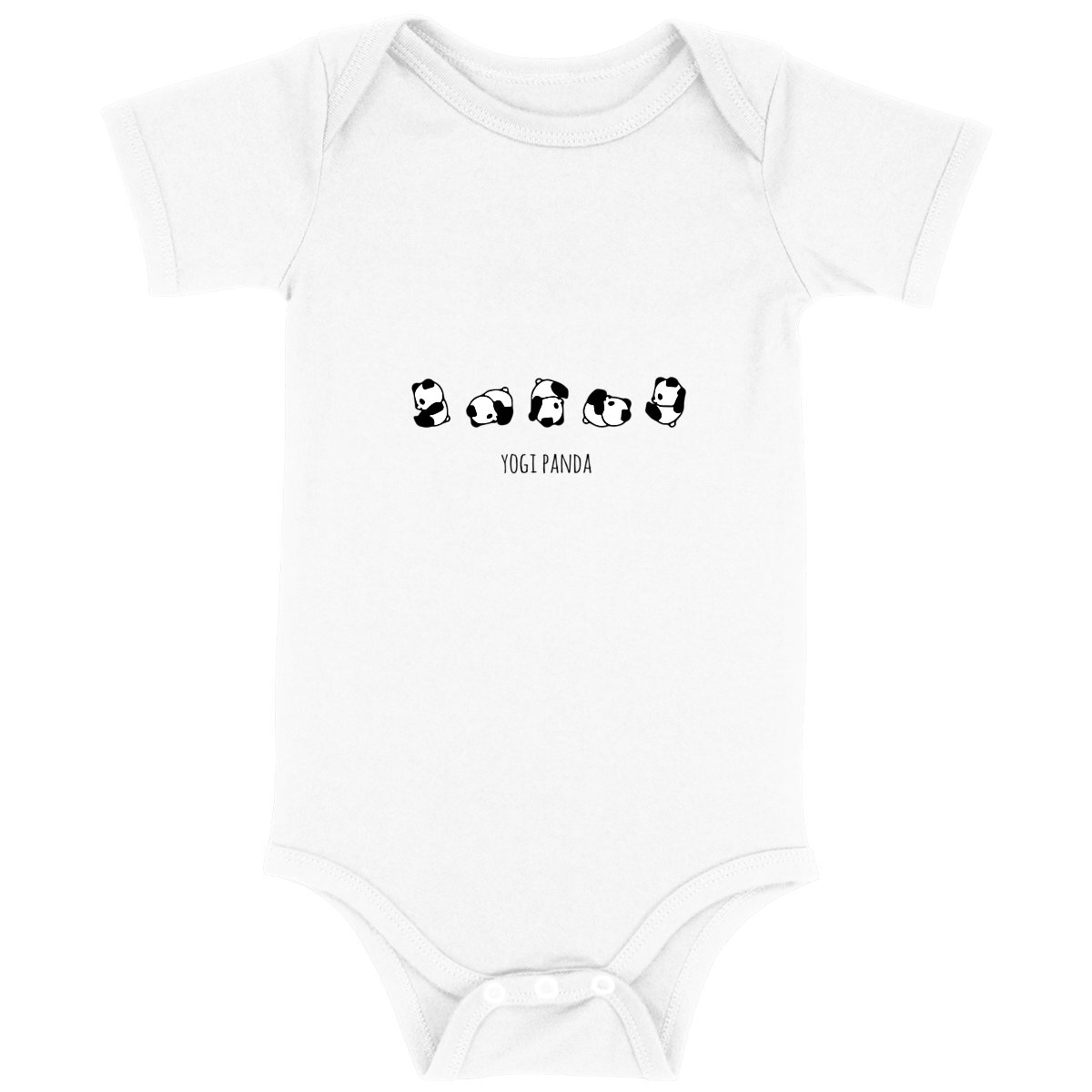 Image front Body baby yogi panda