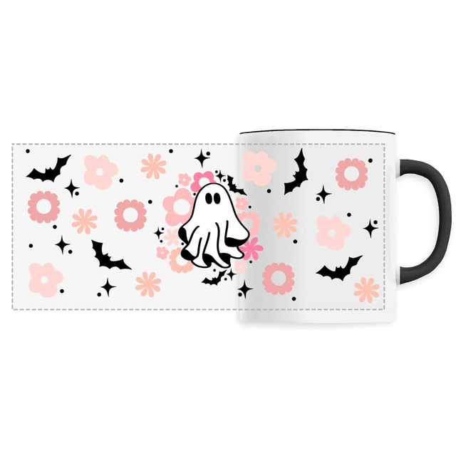 Image back Mug ghost panoramique