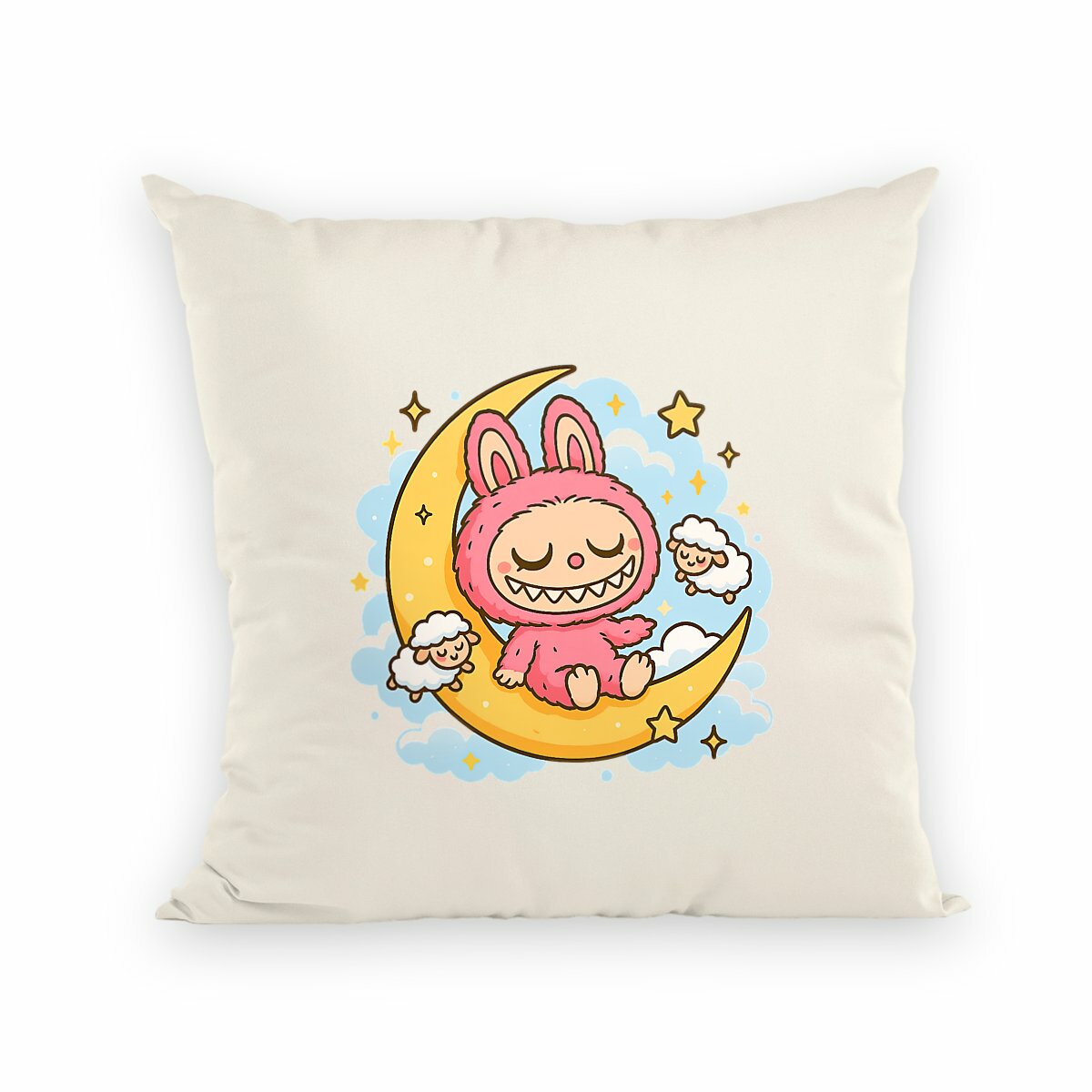 Image back Coussin labubu dreamy