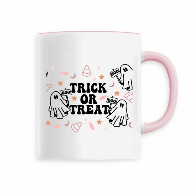 Image back Mug "Trick or treat"