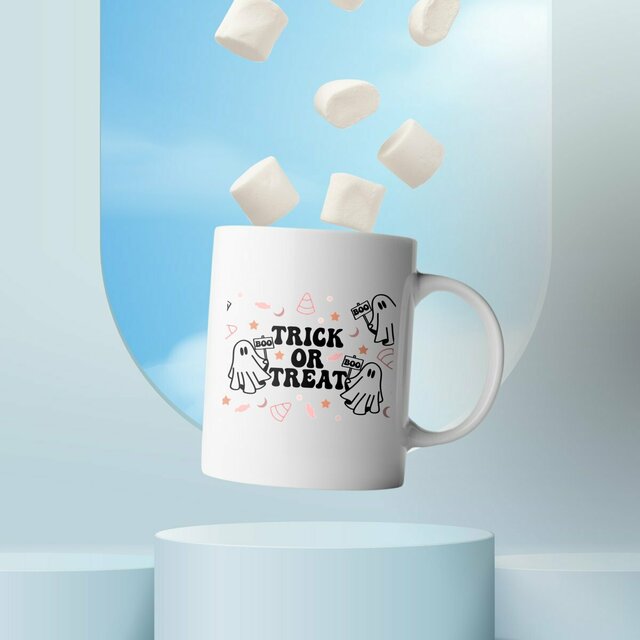 Image front Mug "Trick or treat"
