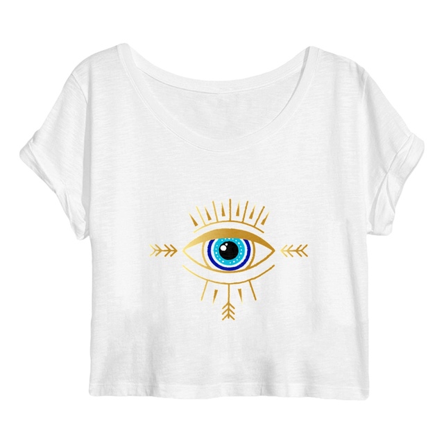 Image back Crop top third eye