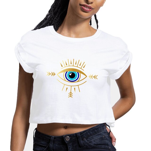 Image front Crop top third eye