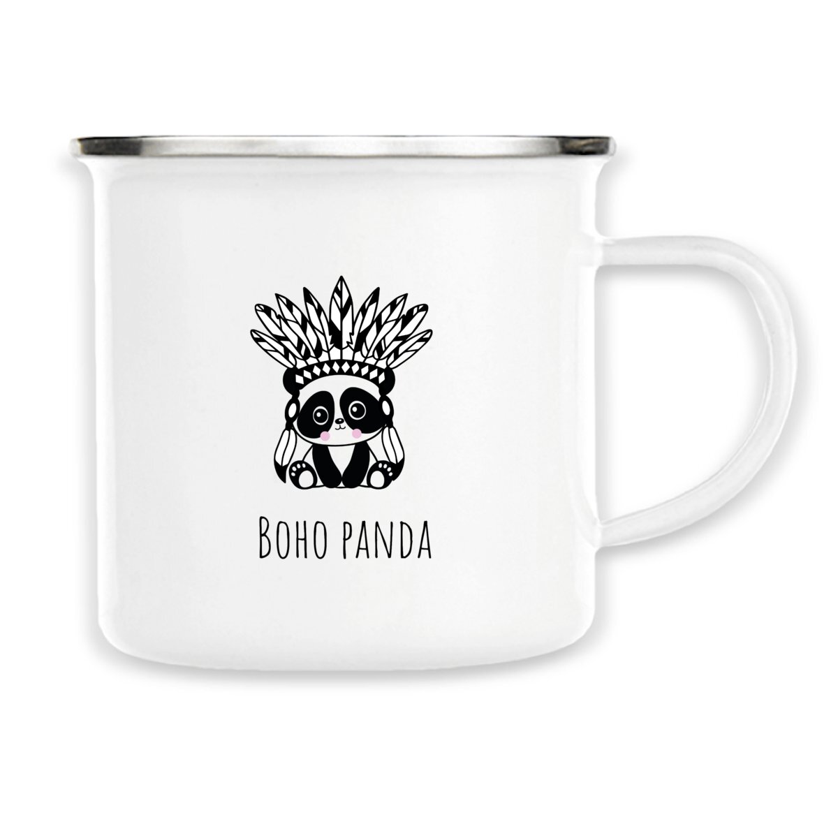 Image back Mug Boho panda