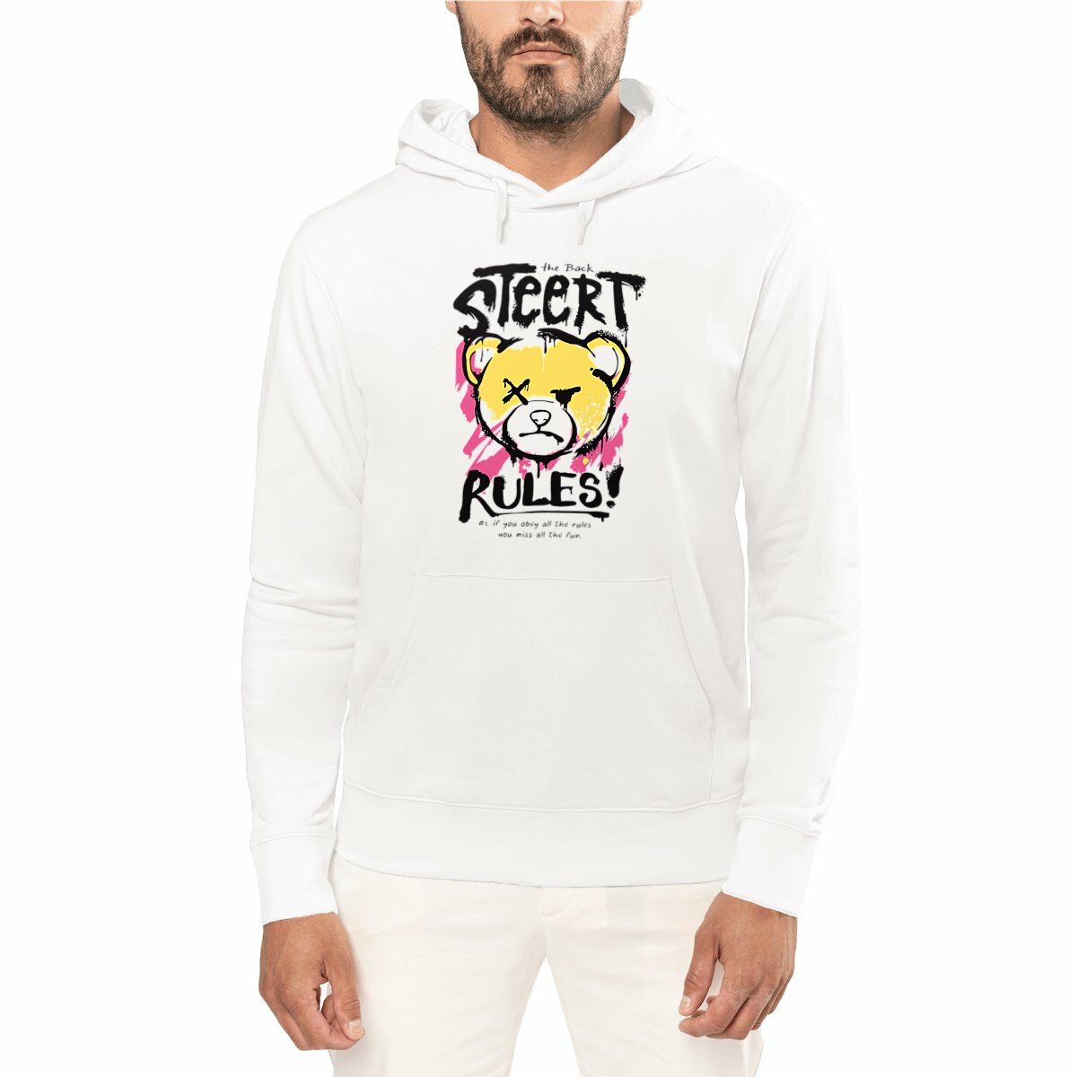 Image front Sweat léger "Street rules"