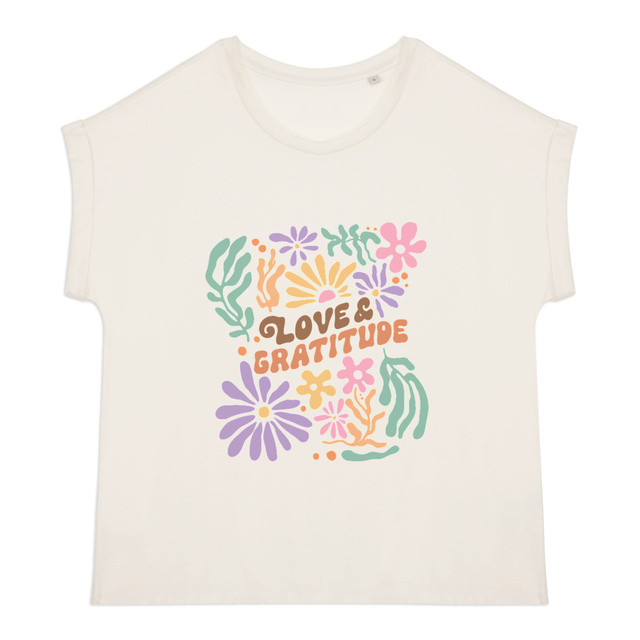 Image back T-shirt "Love & Gratitude" 