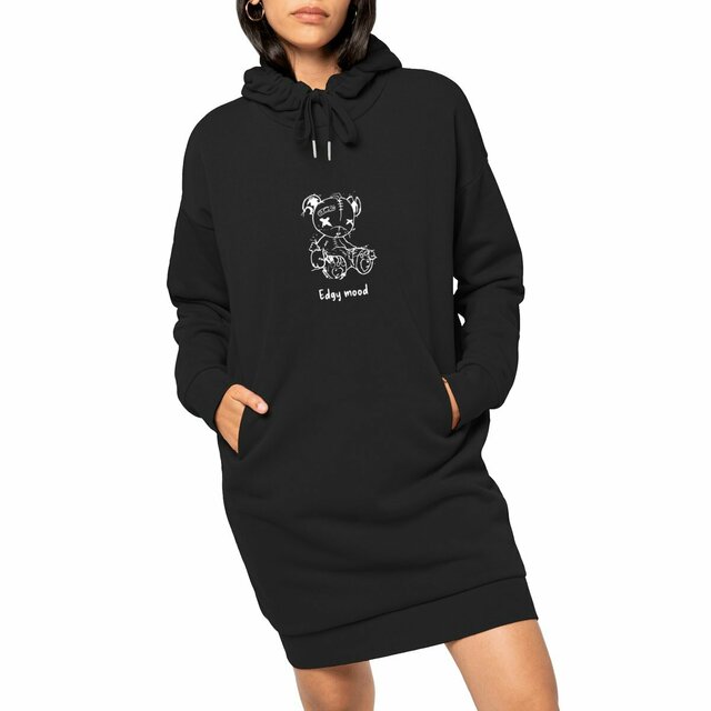 Image front Robe sweat "edgy mood"