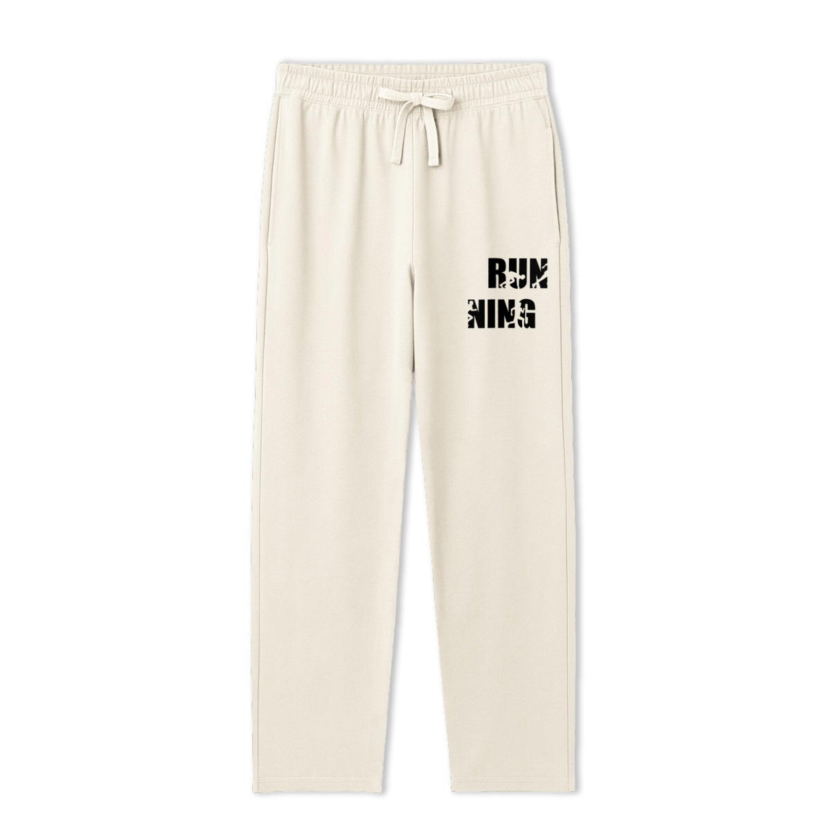 Image back Jogpant "Running" beige