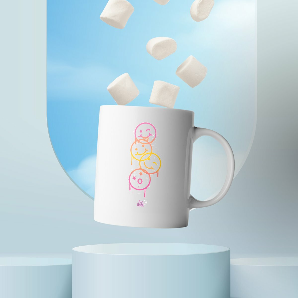 Image front Mug emojis