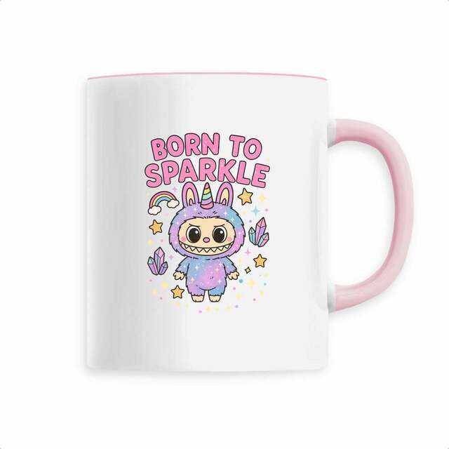 Image back Mug "labubu licorne" 🦄✨