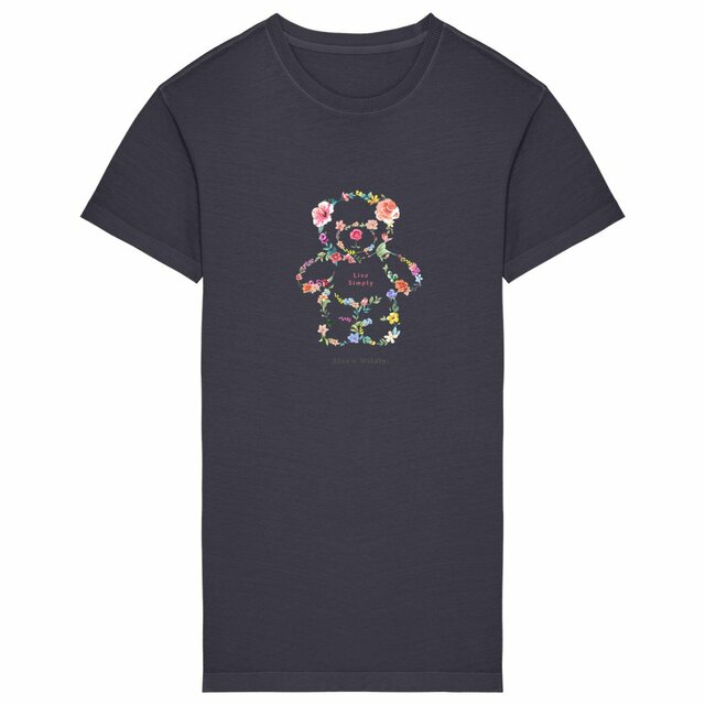 Image back Robe "Live simply"