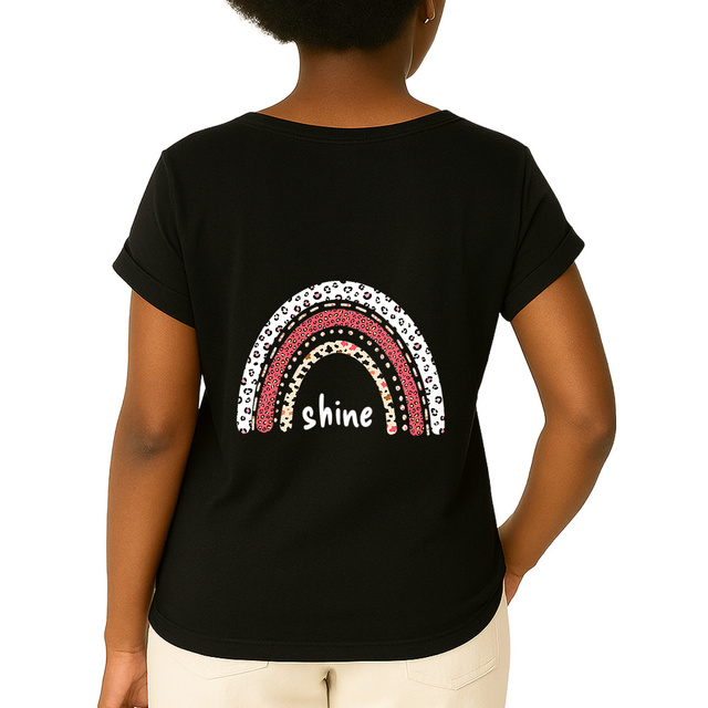 Image front T shirt "shine"💫🌈