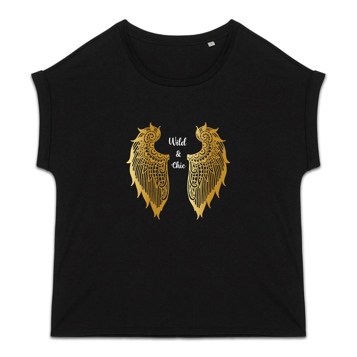 Image back T-shirt "Wild & Chic"