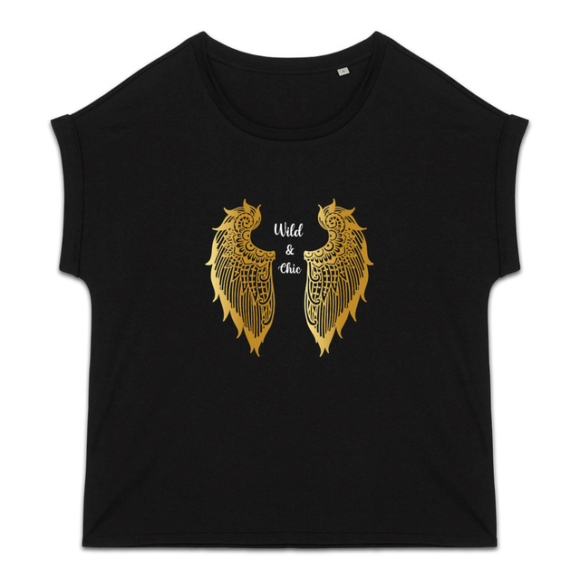 Image back T-shirt "Wild & Chic"