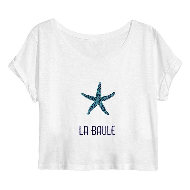 Image back Crop top La Baule 