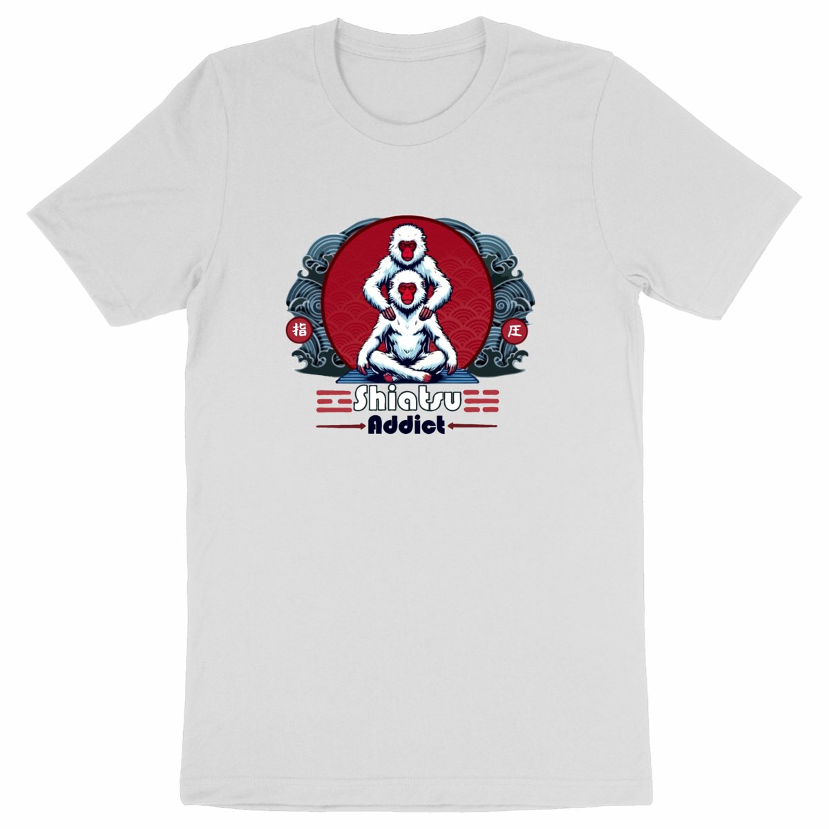 Image back Shiatsu Addict - T.Shirt haute qualité 100% coton Bio