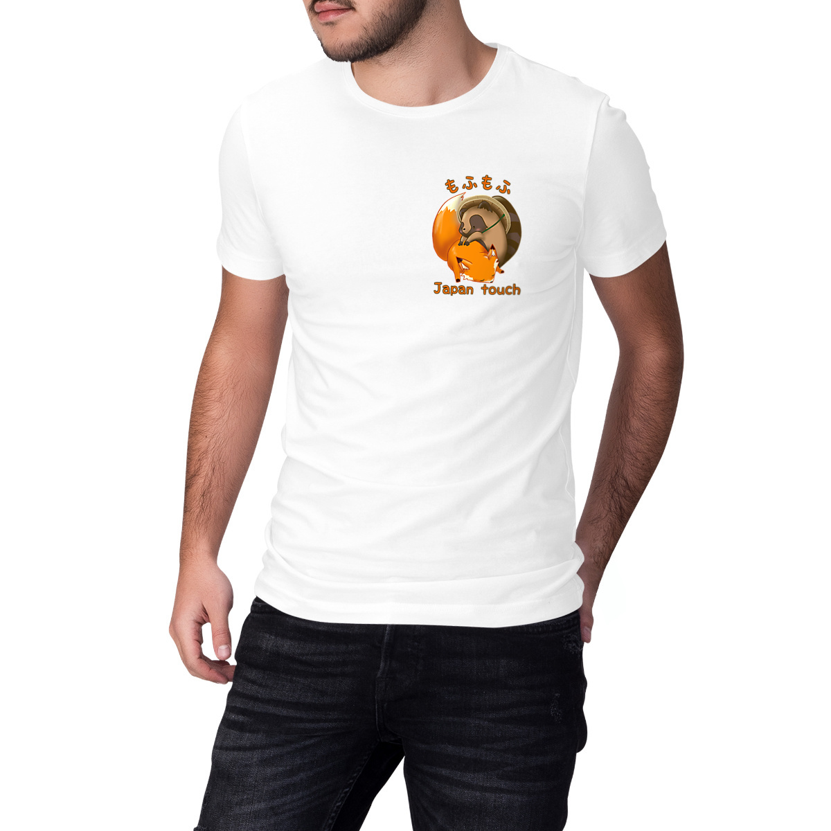 Image front T-Shirt - Mini Mofu Mofu Japan Touch 