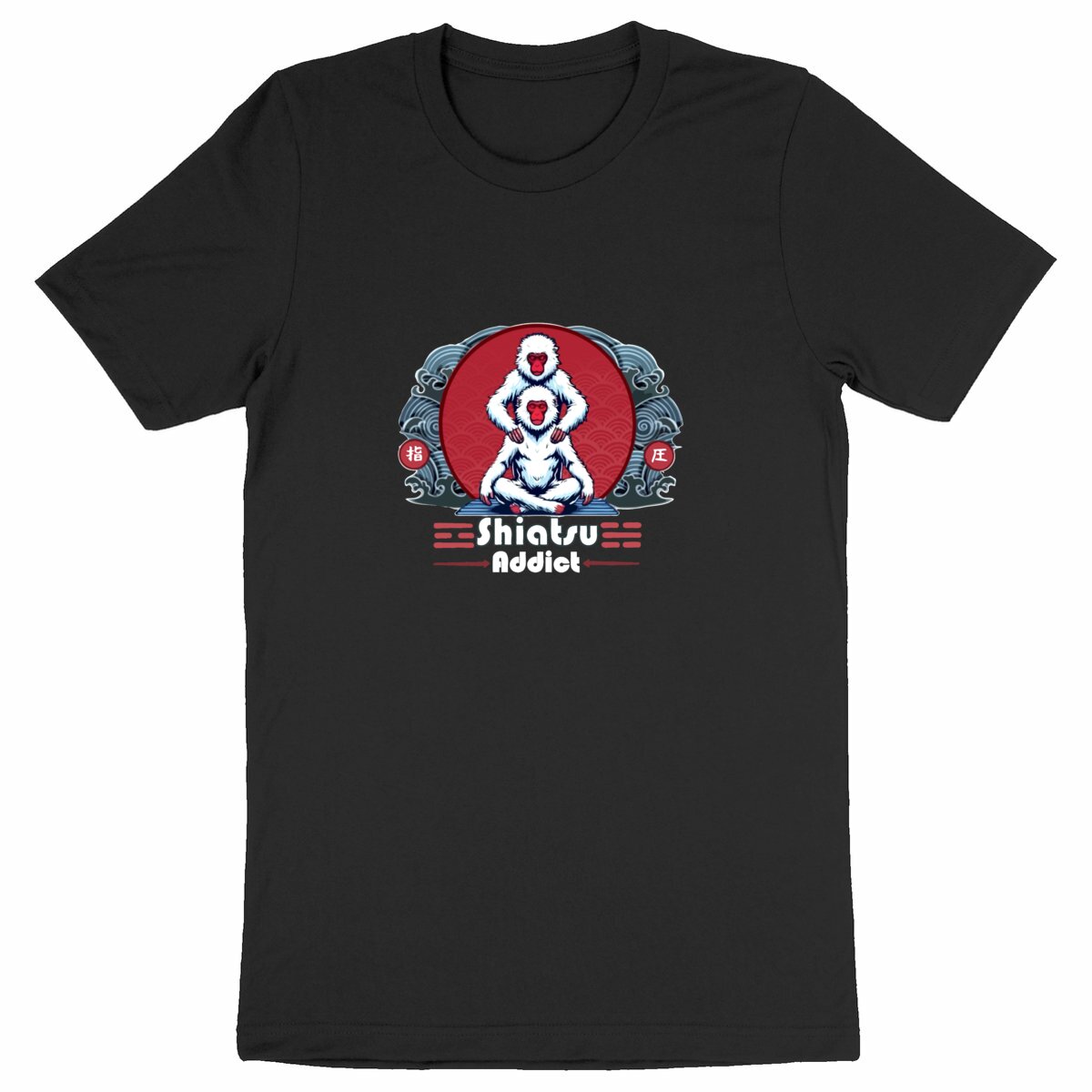 Image back Shiatsu Addict - T.Shirt haute qualité 100% coton Bio