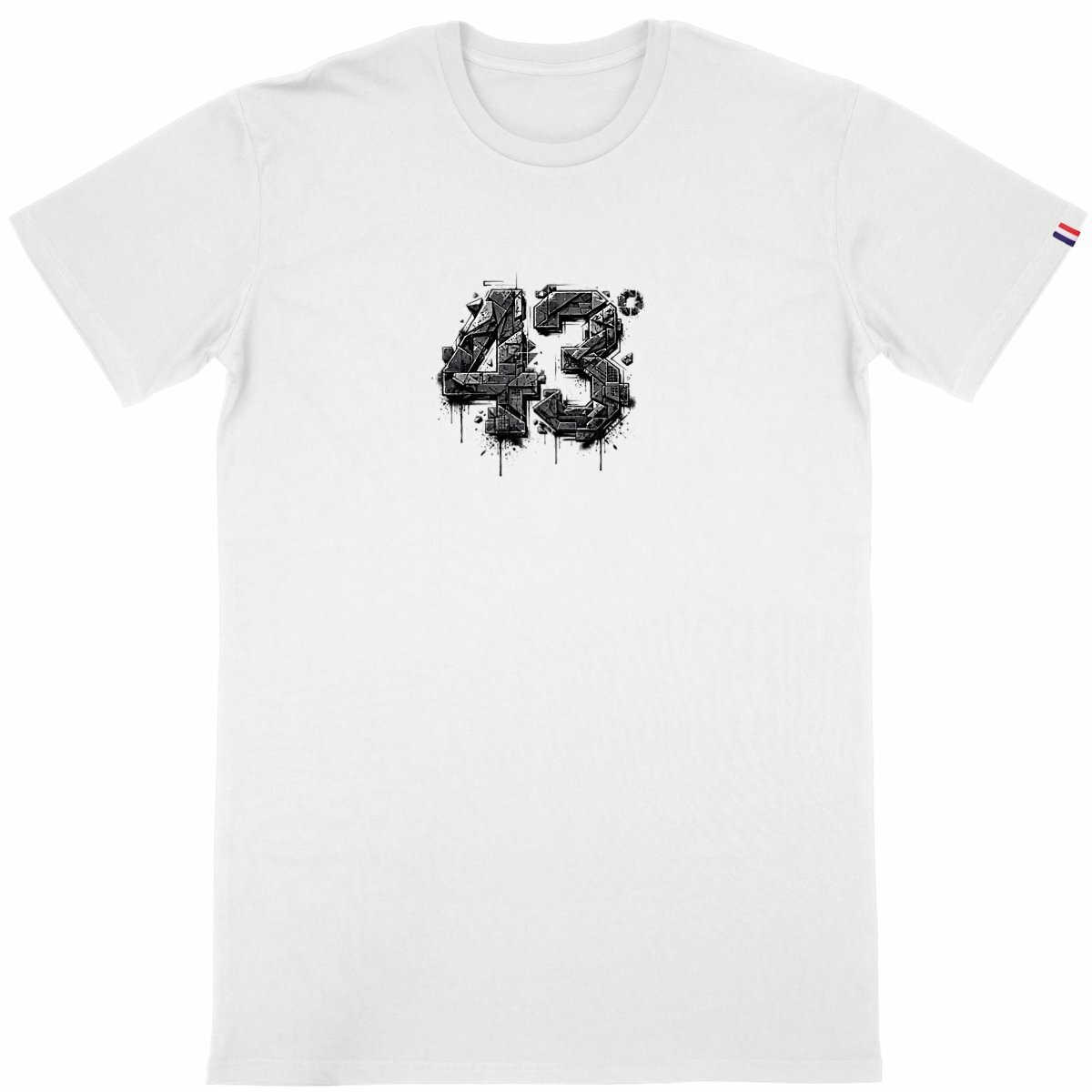 Image front T-shirt ZYLTHO Black Drip