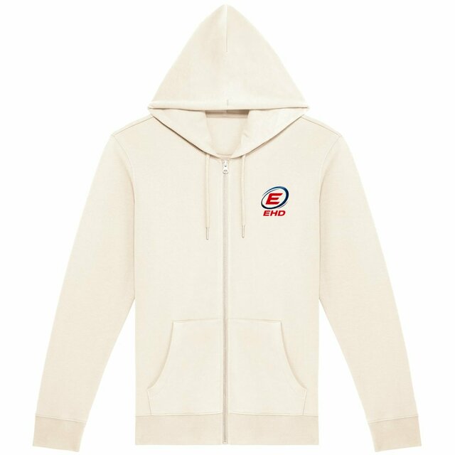 Sweat à capuche zippé unisexe EHD - Image