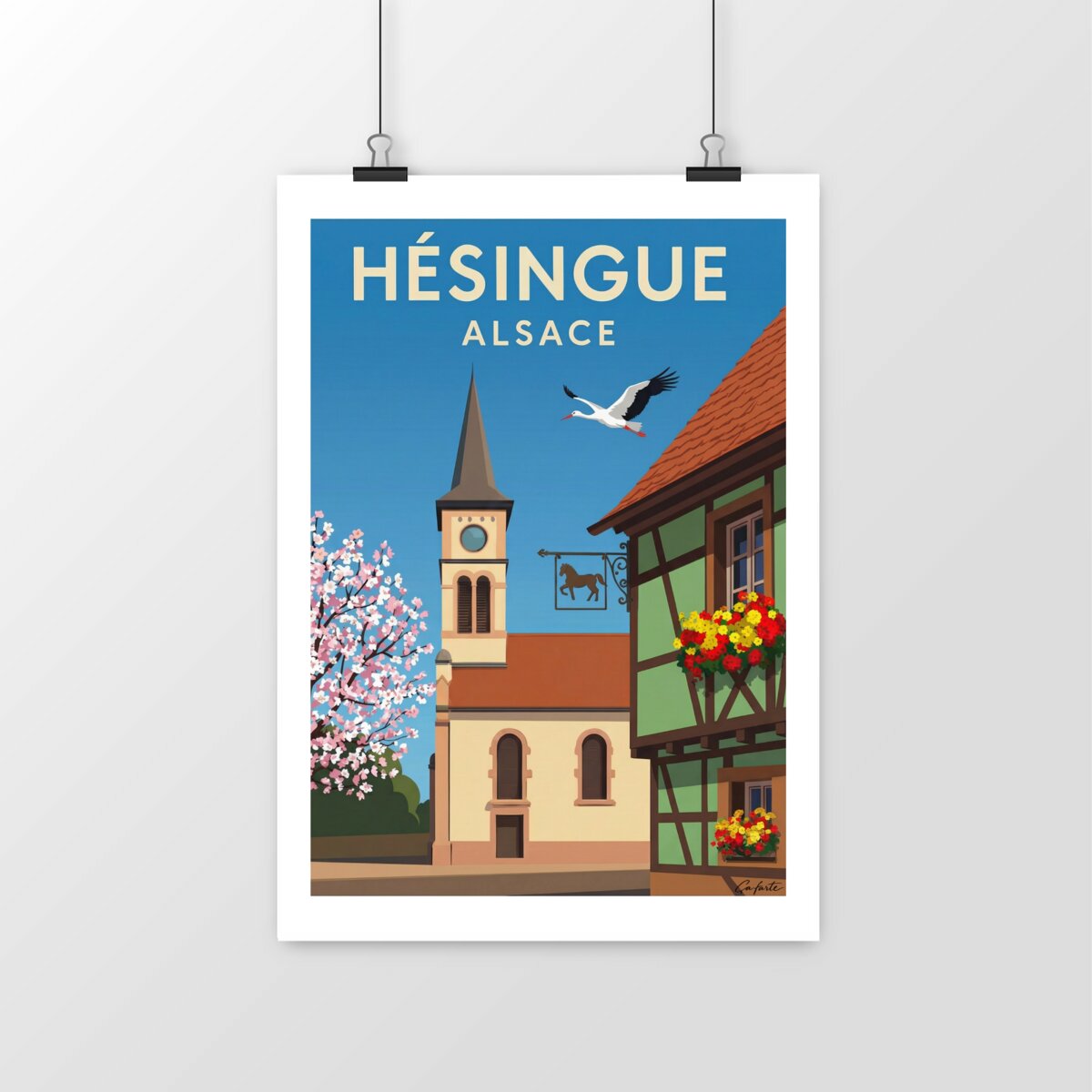 Image front Affiche Hésingue - Alsace