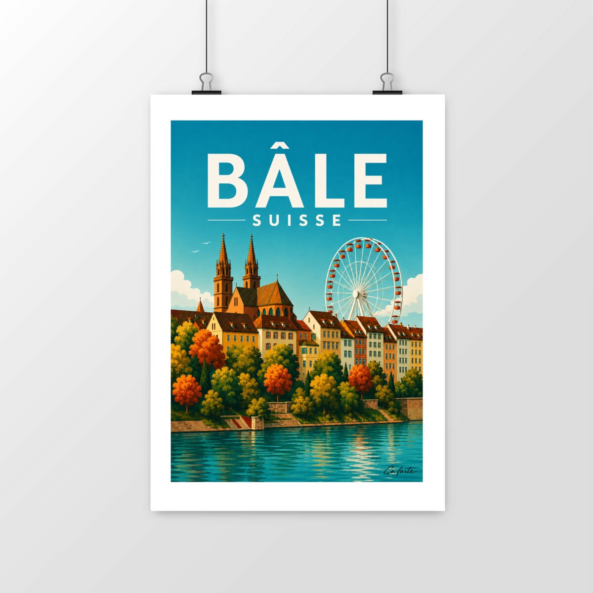 Image front Affiche Bâle - Suisse