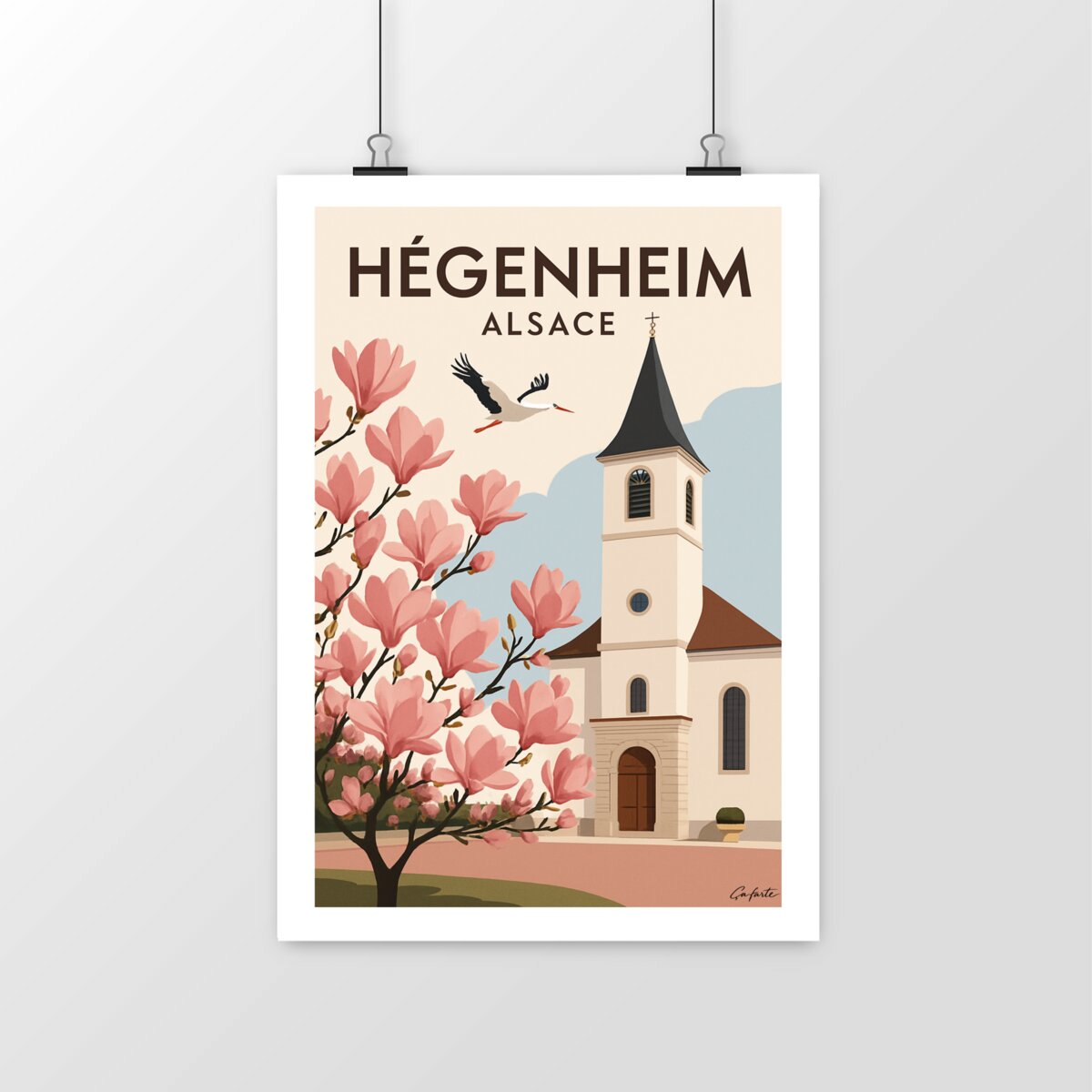 Image front Affiche Hégenheim - Alsace
