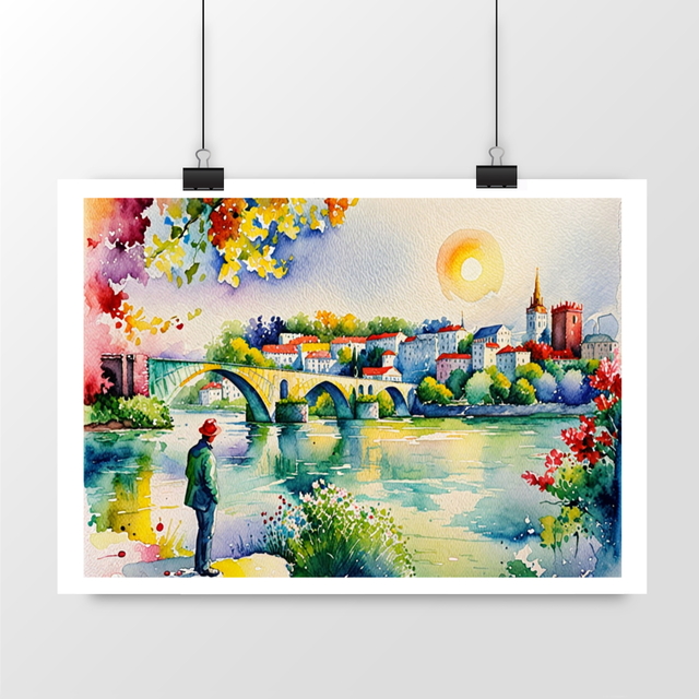 Image back Affiche AVIGNON