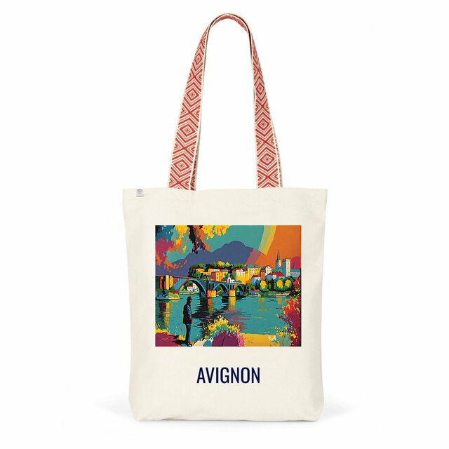 Image back Totebag AVIGNON