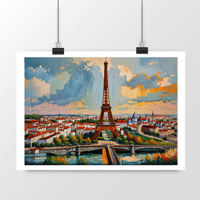 Image back Affiche PARIS