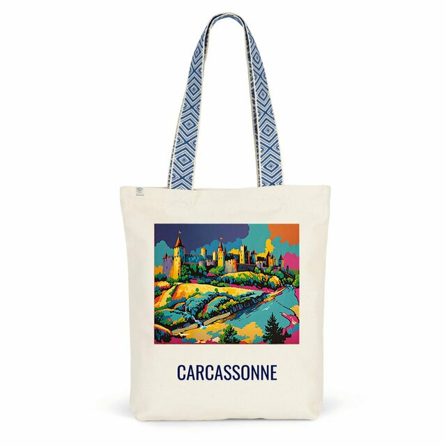 Image front Totebag CARCASSONNE