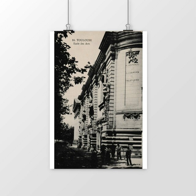 Image front Affiche TOULOUSE - Ecole des Arts - 1916